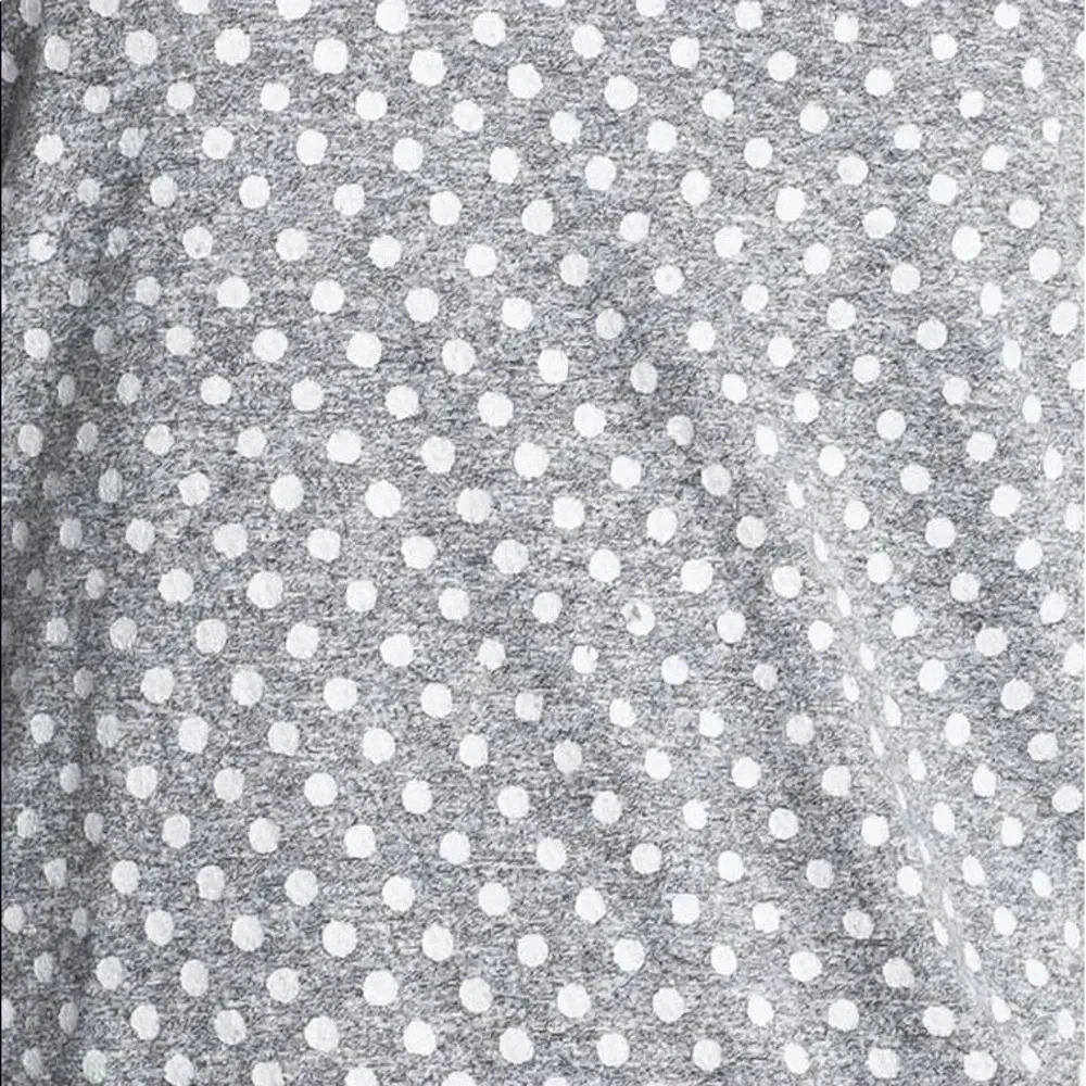 CURRENT/ELLIOTT NEW Letterman Polka Dot Top Tee - Picture 4 of 8